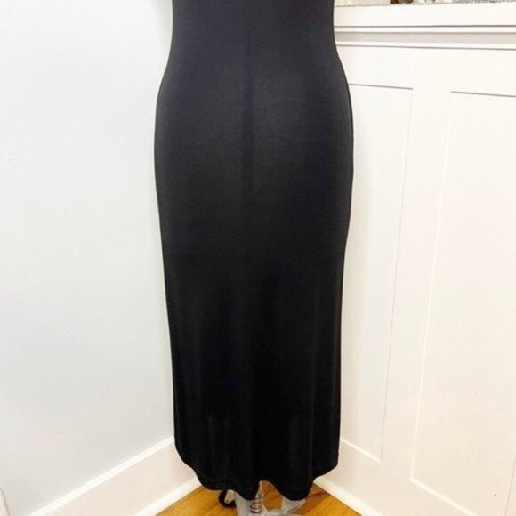 Ralph Lauren Black Sparkly Sheath Dress Midi Small - Picture 7 of 11